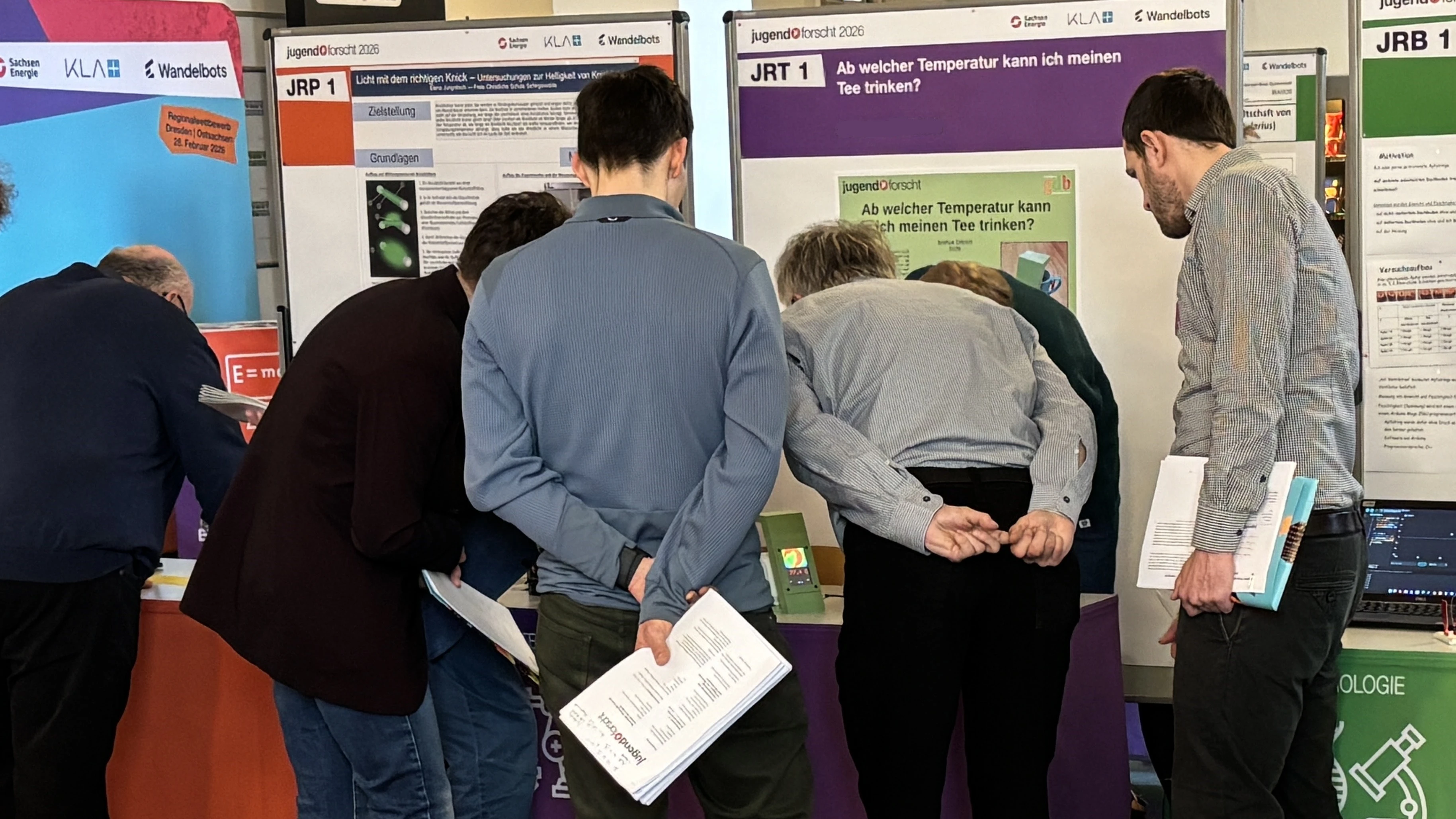 Jurygespräche mit unserem Schüler