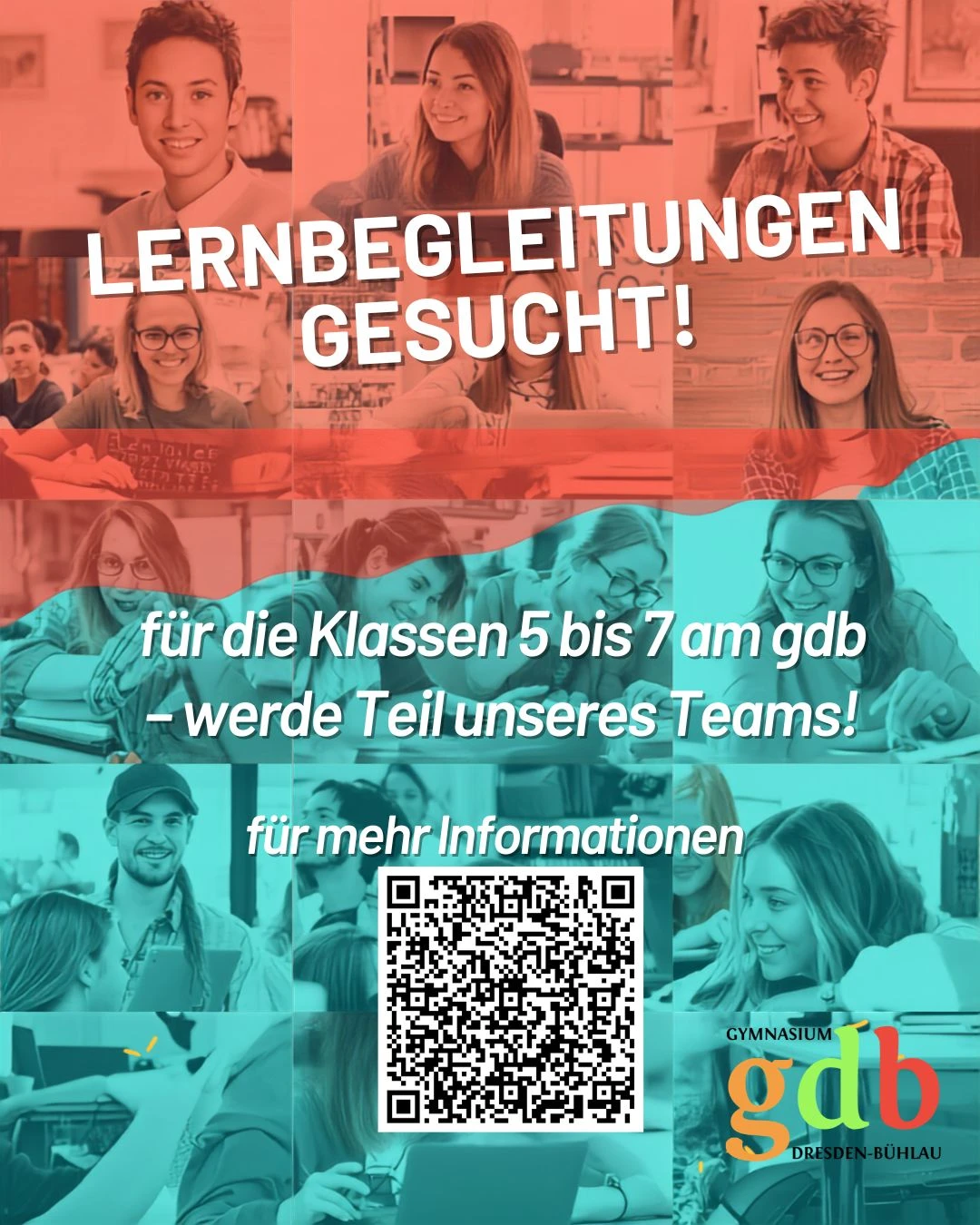 Werbeplakat Lernbegleitungen